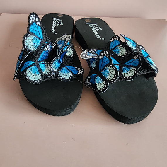 Butterfly Slippers [BLUE]