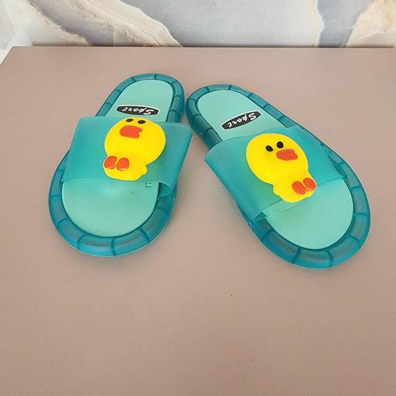 LED Light Unisex PVC slippers [Turquoise]