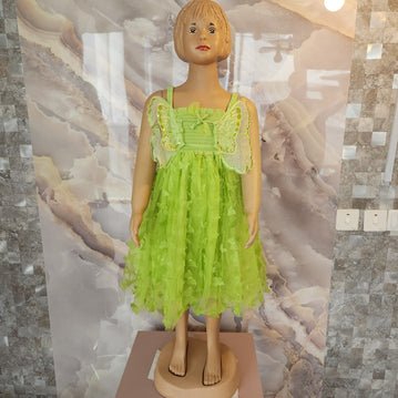 Butterflies Garden Dress [Green]