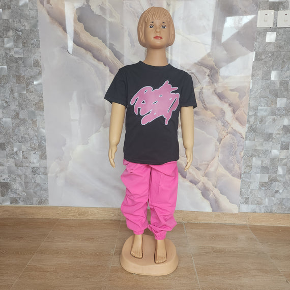 Barbie Set Outfit [Fuchsia/Black]